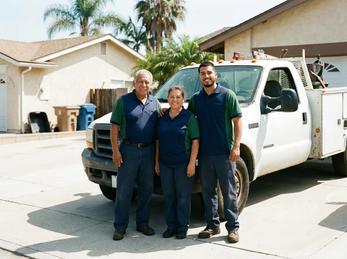 CleanBin Dumpster Rental garbage collection service team in San Diego, CA